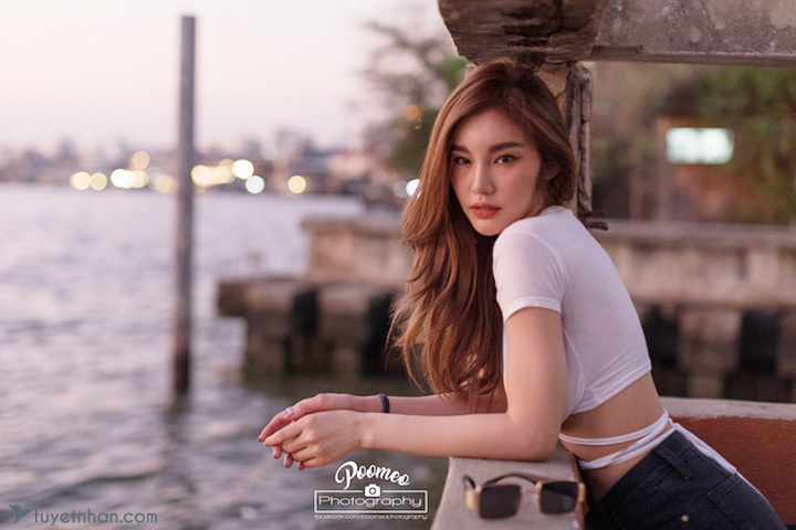 thailand-model-Jarunan-Tavepanya-sunset