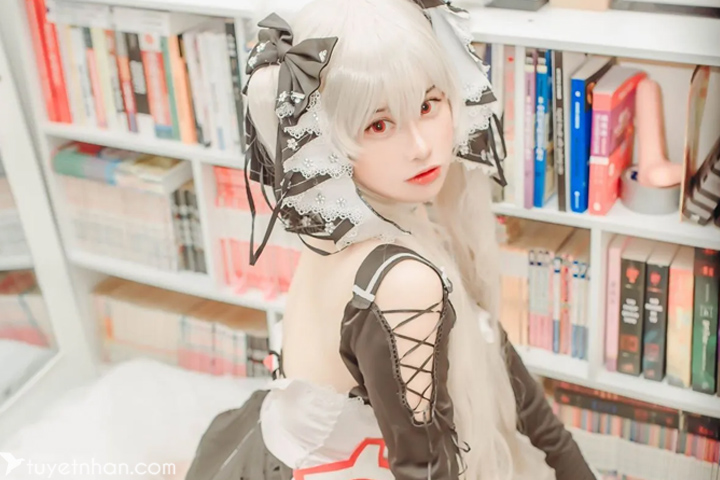 sexy-girl-cute-cosplay-maid