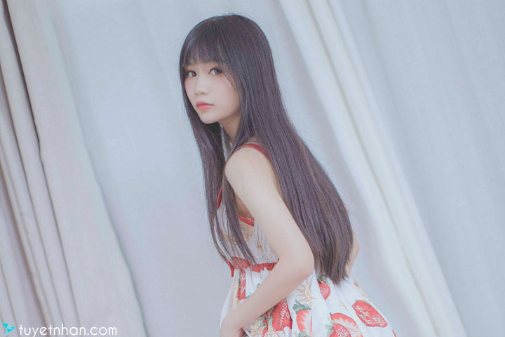 [兔玩映画] B75.002 Strawberry skirt