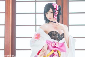 青青子 JS sexy girl Sakura cosplay