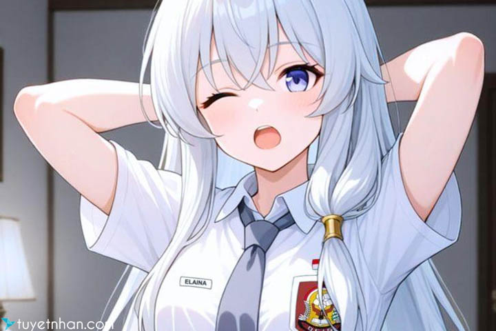 ˚✧₊⁎❤️ Hình Ảnh Gái Xinh Phong Cách Anime Đẹp Như Nữ Thần ⁎₊✧˚