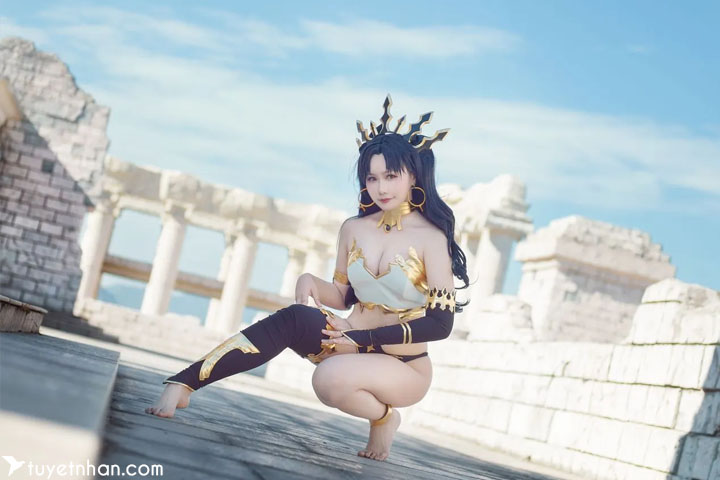 麻花酱-伊斯塔·凛-cosplay-chinese-girl