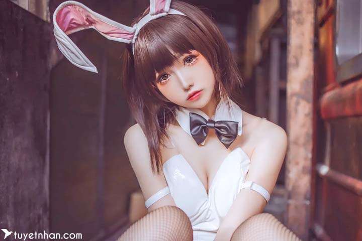 衣衣-加藤惠兔女郎-sexy-japanese-girl-cosplay