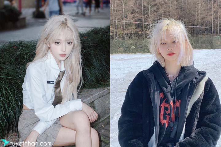 ♡ 66+ Ảnh gái xinh tóc bạch kim cá tính dẫn đầu xu hướng