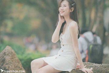 Linh Hoai – Season of falling leaves ♥ Vietnamese beautiful nice girl