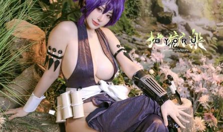 gai-xinh-byoru-yuzuriha-cosplay-sexy-ninja