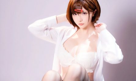 gai-nhat-cosplayer-星之迟迟-hoshilily-2024-6月计划b-偶像大师樋口円香-sexy