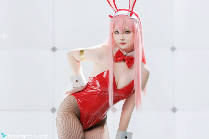 屿鱼 Zero Two hot cosplay of Japanese Girls