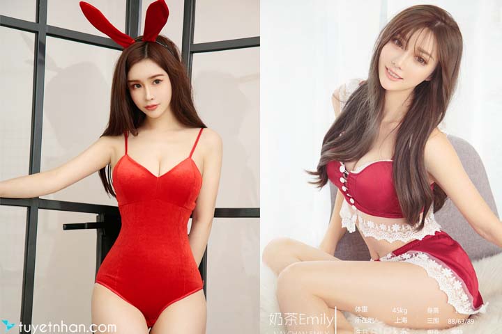Ugirls Vol.1313 红色的祝福 Chun Xiao Xi 纯小希
